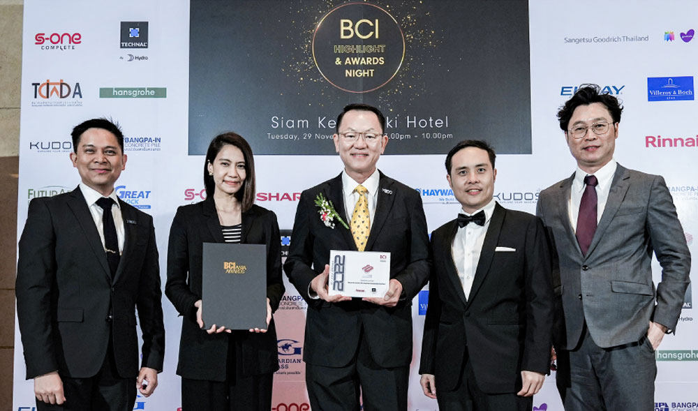 MQDC รับรางวัล “BCI Asia Top 10 Developers Award 2022”
