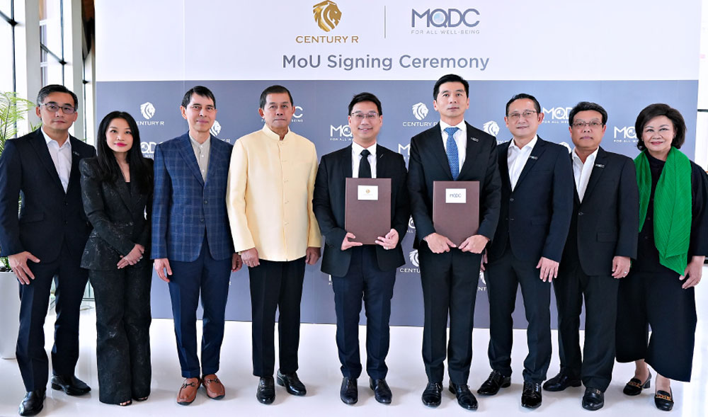 MQDC จับมือ Century R เตรียมจัดตั้งกองทุน Sustainability ณ ประเทศสิงคโปร์