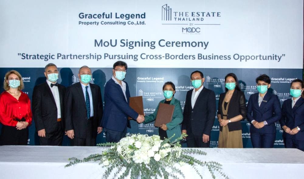 The Estate (Thailand) Signs MoU with Graceful Legend