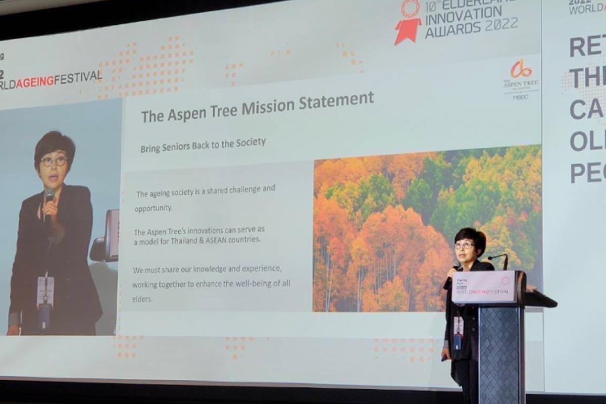The Aspen Tree Joins “World Ageing Festival” in Singapore