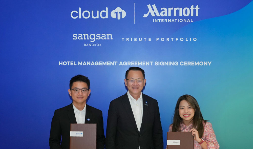 Cloud 11 จับมือ Marriottเปิดตัว ‘โรงแรมสร้างสรรค์ แบงค็อก’ แห่งแรกในไทย