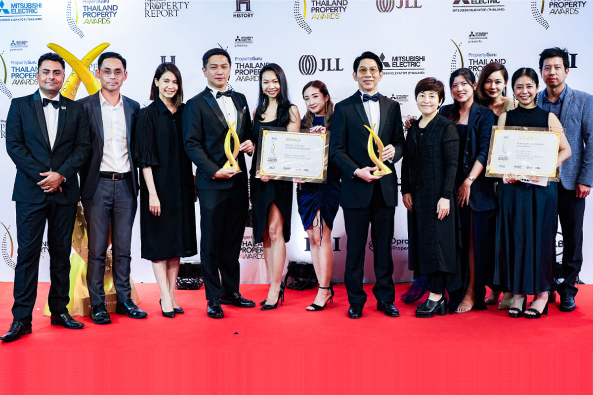 MQDC Wins 3 Trophies at “Thailand Property Awards”