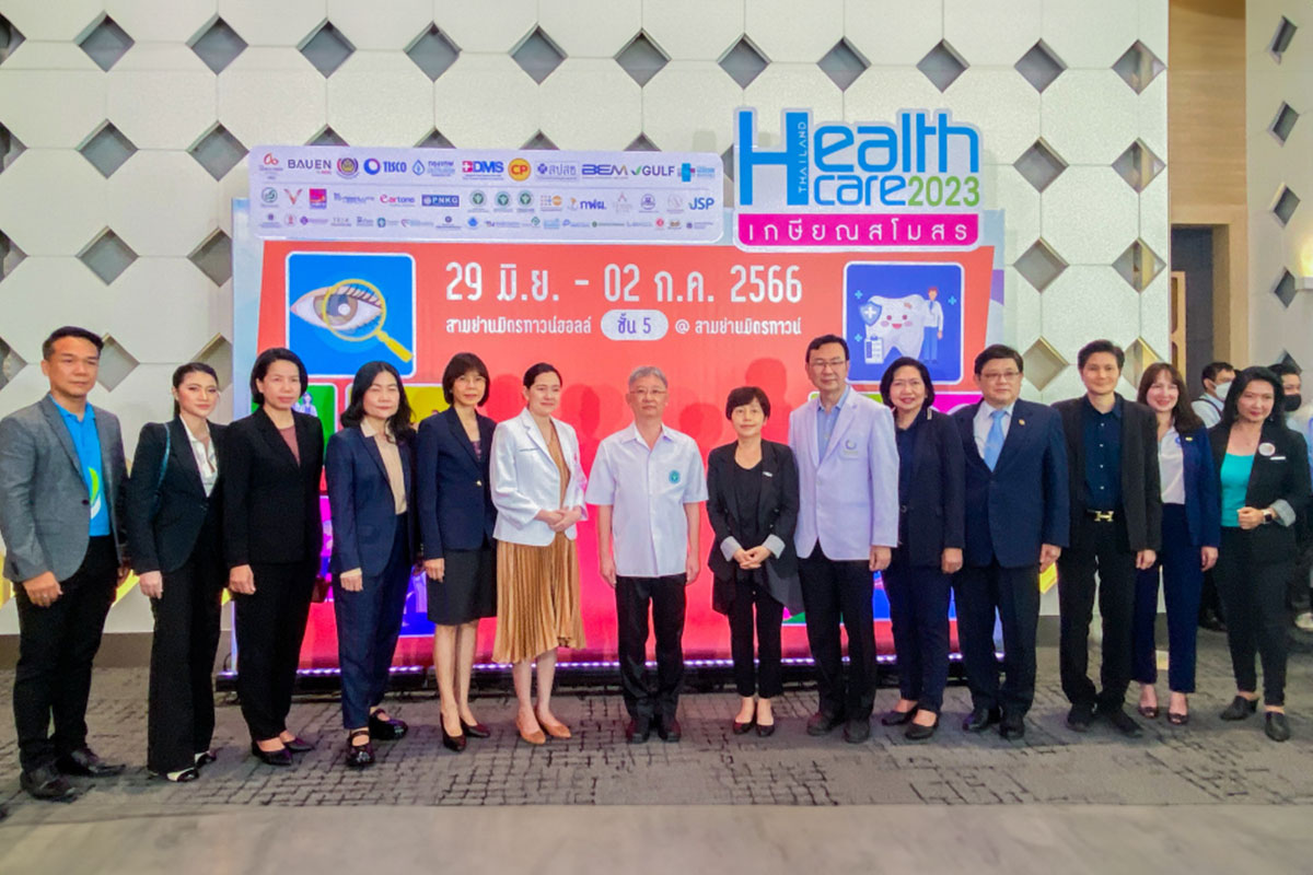 ดิ แอสเพน ทรี เดอะ ฟอเรสเทียส์ ร่วมงานแถลงข่าว Thailand Health Care 2023