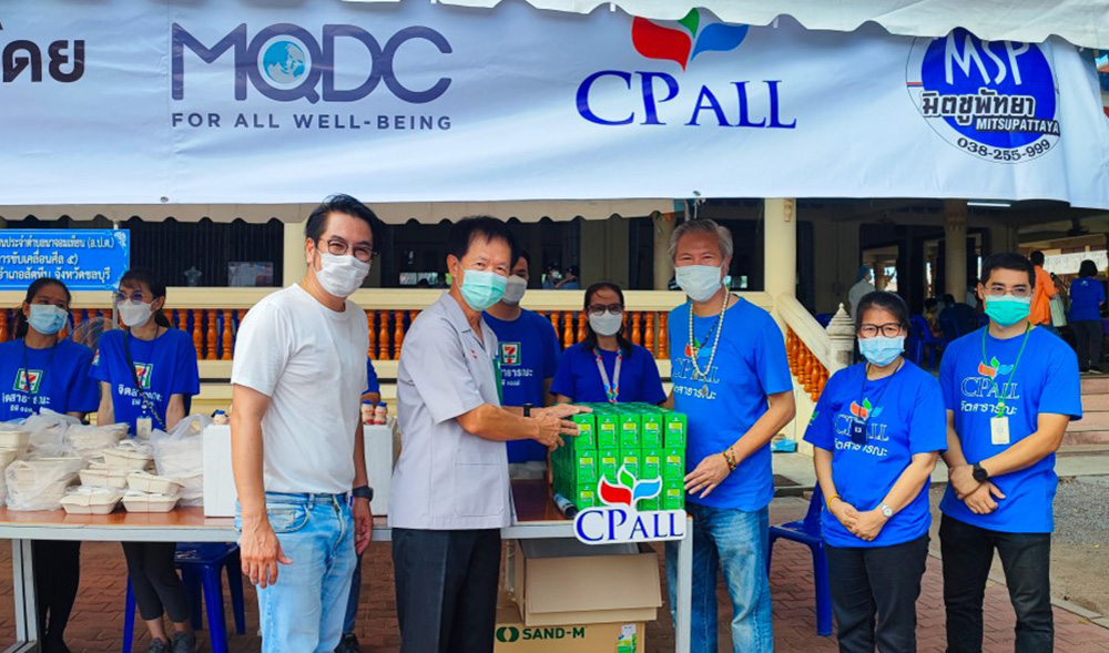 MQDC and Partners Help at Chonburi
