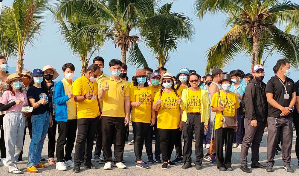 MQDC Holds “Coastal Cleanup” at Chonburi